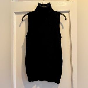 Michael Kors sleeveless turtleneck sweater